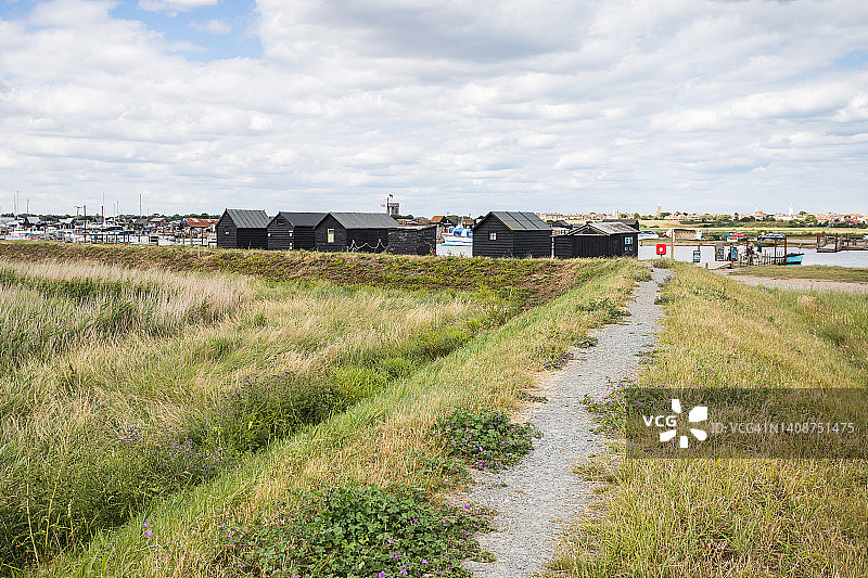 通往沃尔伯斯威克渡口的小径图片素材