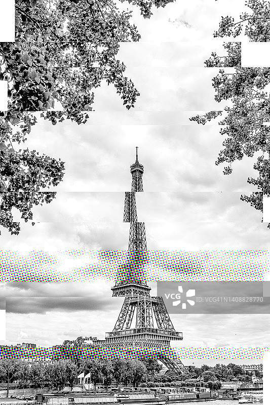 法国埃菲尔铁塔图片素材