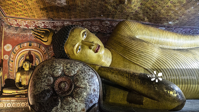 斯里兰卡丹布勒石窟寺图片素材