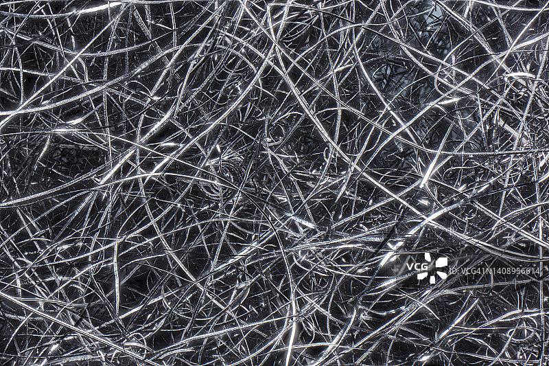 钢丝绒纤维的微距特写图片素材