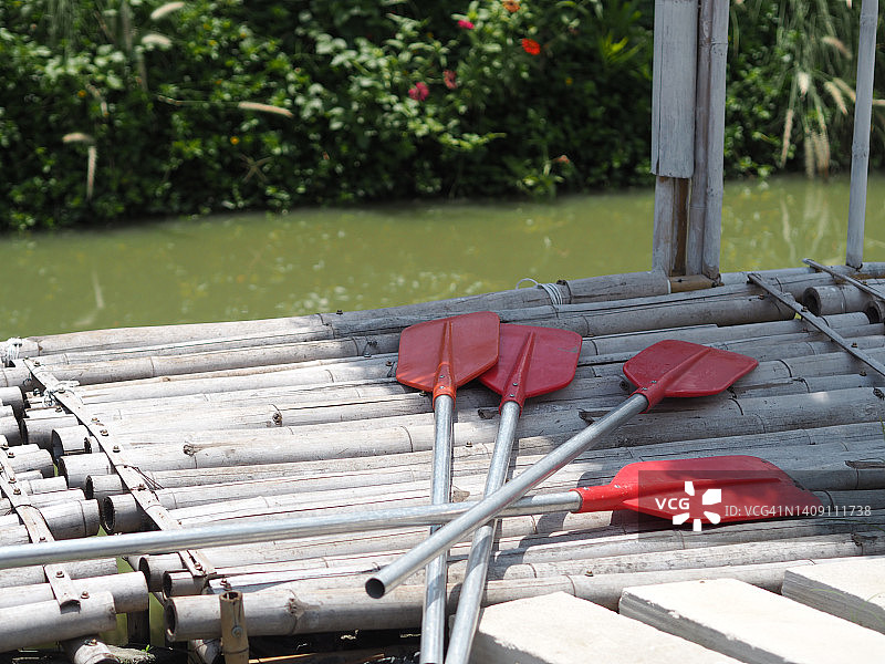 橡胶铝制桨图片素材