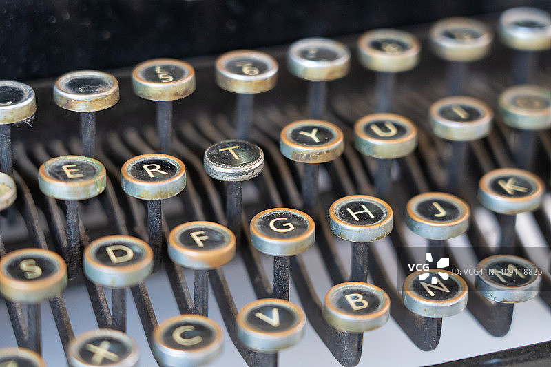 老式打字机图片素材