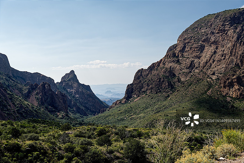 徒步旅行的起点图片素材