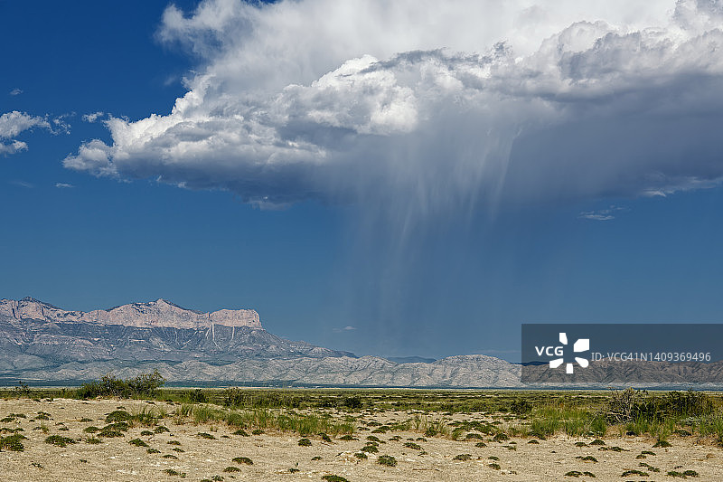 我在德克萨斯州看到了雨！图片素材