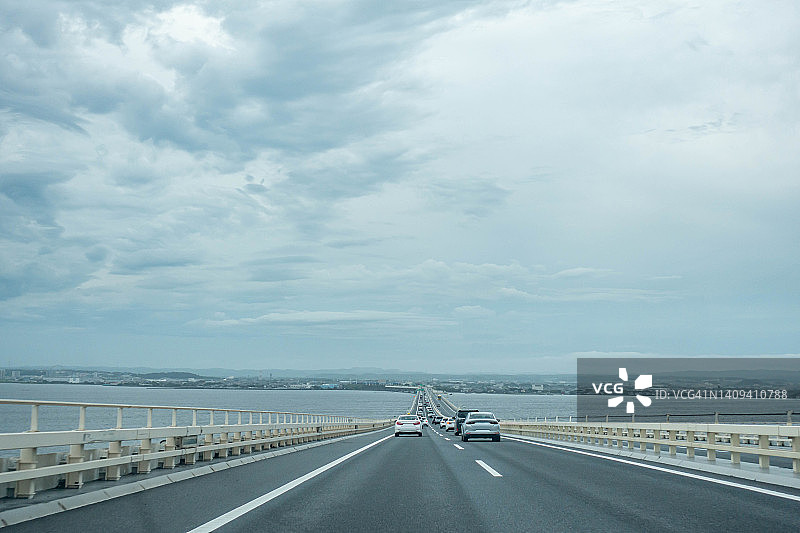 日本千叶海上城市高速公路图片素材