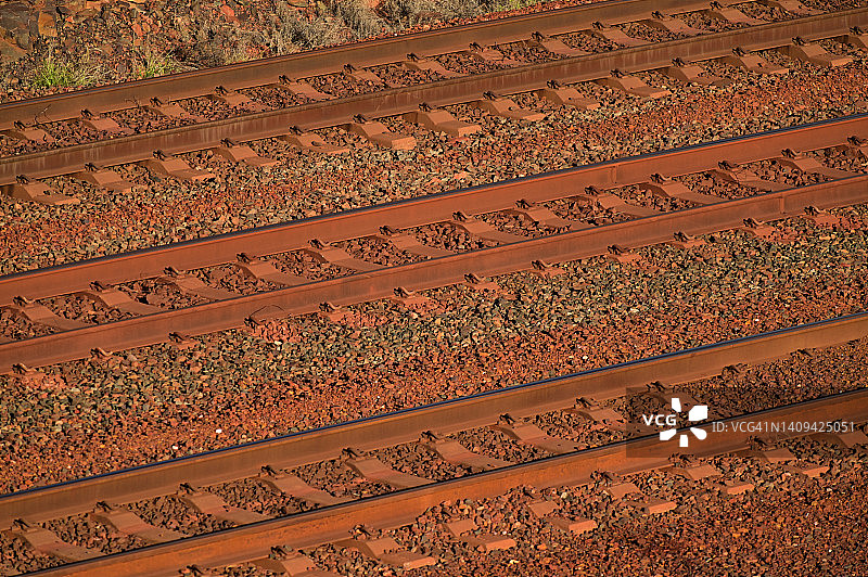 许多工业铁轨背景图片素材