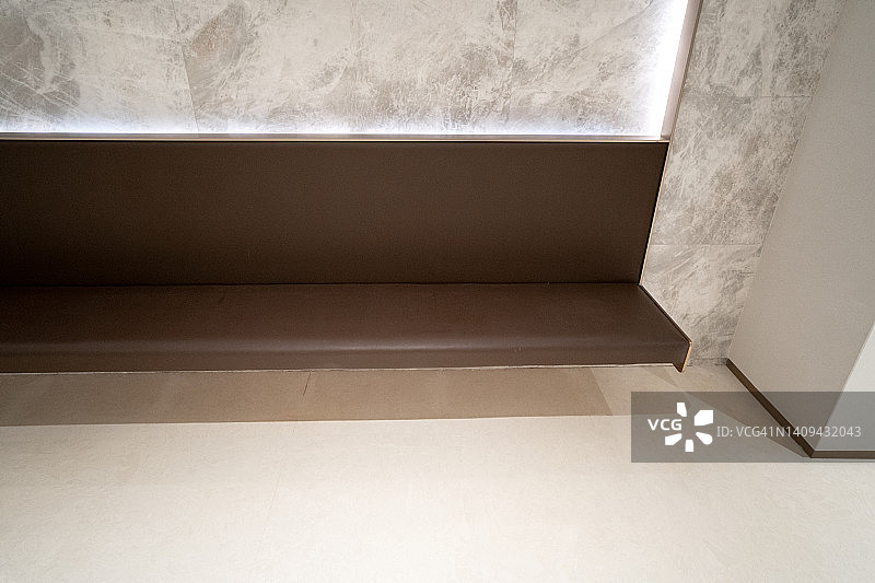 长椅的俯视角度图片素材