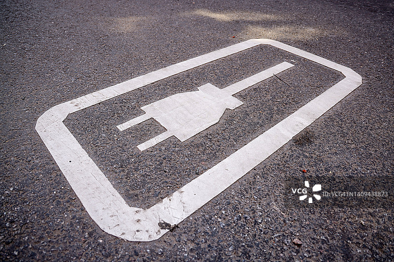 电动汽车充电桩图片素材