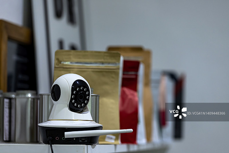 安全摄像头或监控安全监控摄像头图片素材