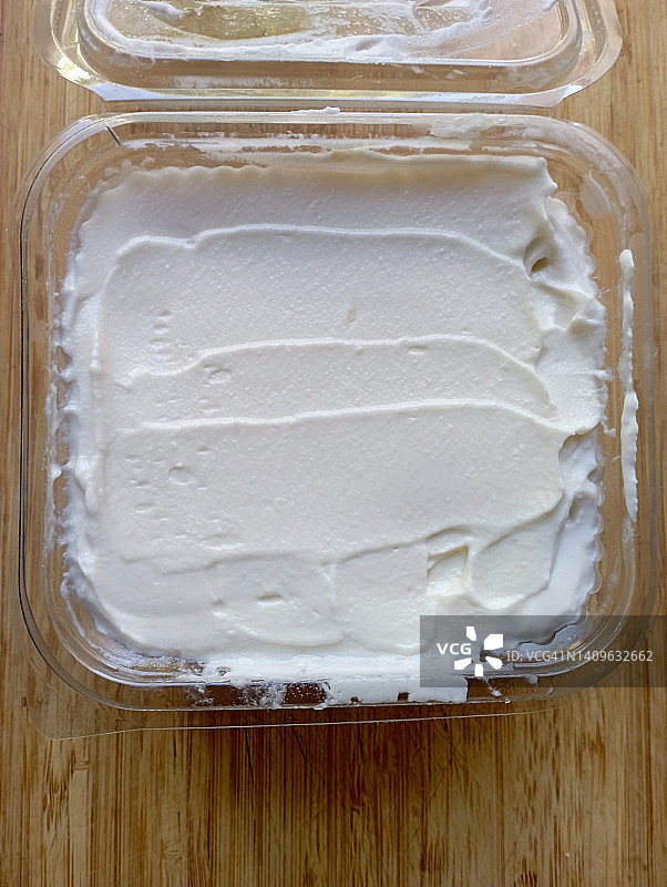 希腊预包装塔拉玛沙拉蘸酱图片素材