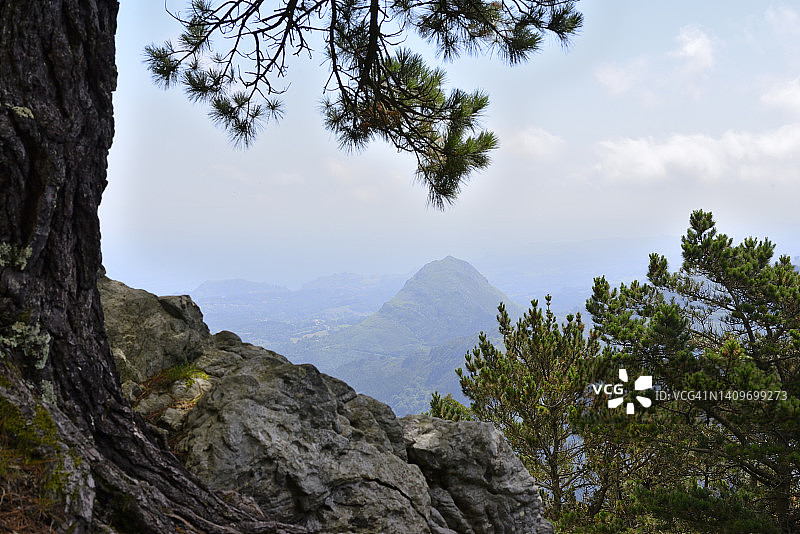 阿斯图里亚斯菲托观景台风光图片素材