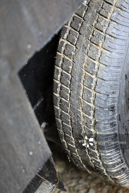 汽车轮胎特写图片素材