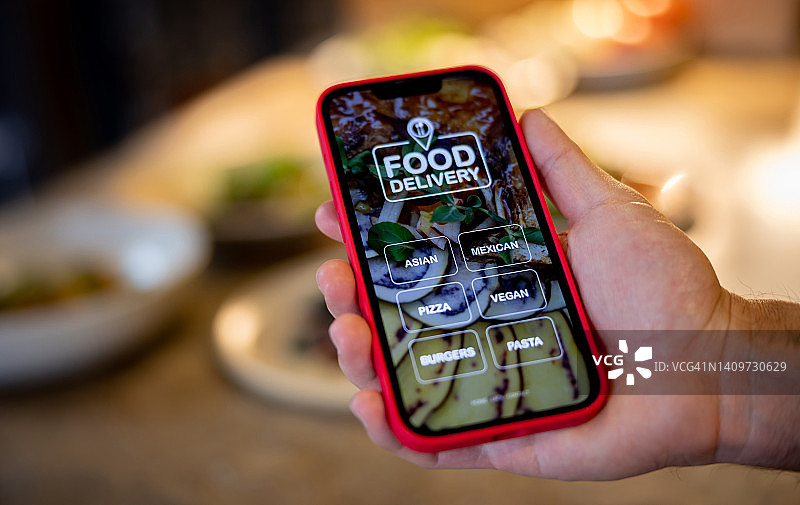 外卖App特写图片素材