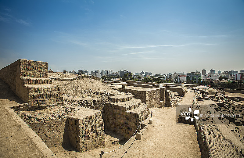 秘鲁利马普克亚纳遗址图片素材