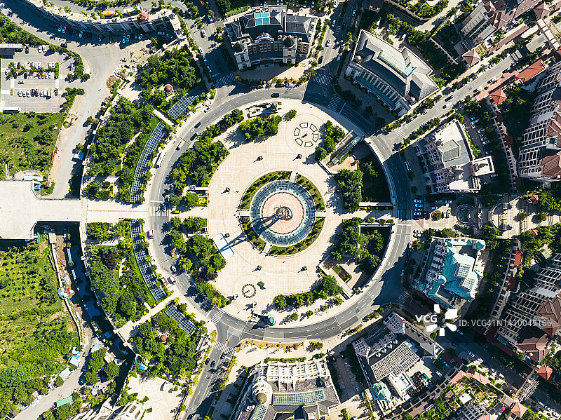 环形交通枢纽图片素材