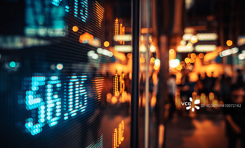 股市数字展示图片素材