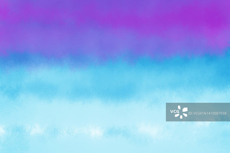 白色背景上的水彩蓝色颜料纹理渐变设计图片素材