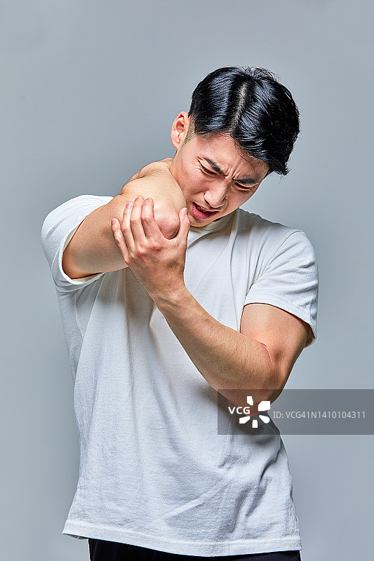 医疗塑料美容损伤腕管综合征手腕手臂疼痛韧带肱二头肌手肘图片素材