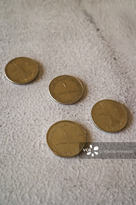 迪拉姆硬币图片素材