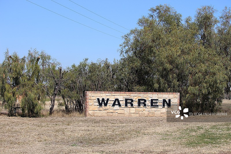 新南威尔士州沃伦标志图片素材