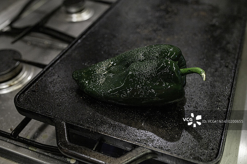 墨西哥普拉诺辣椒，用于制作国菜辣椒馅图片素材