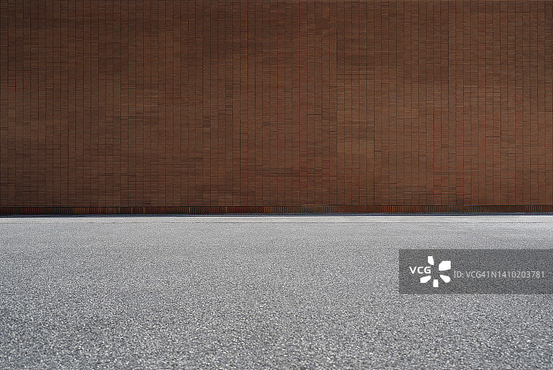 空荡荡的停车场图片素材