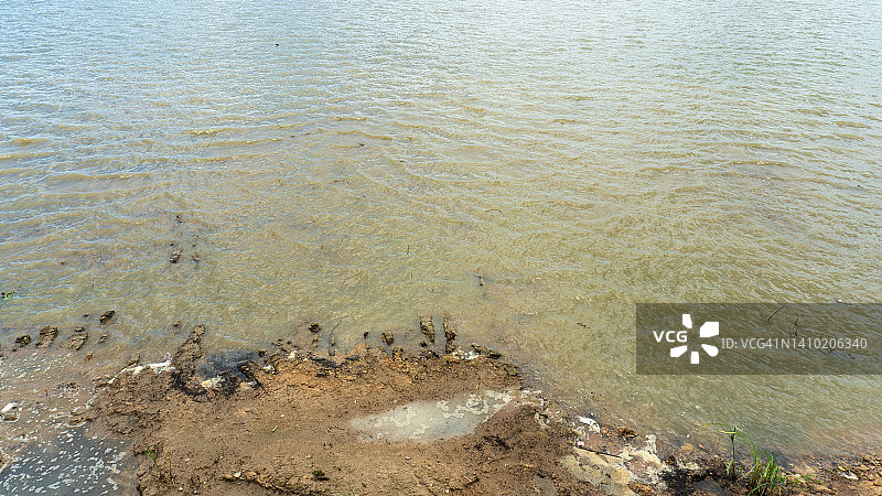 泰国北部帕尧湖的湖水图片素材