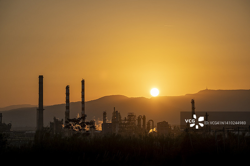 石油化工装置图片素材