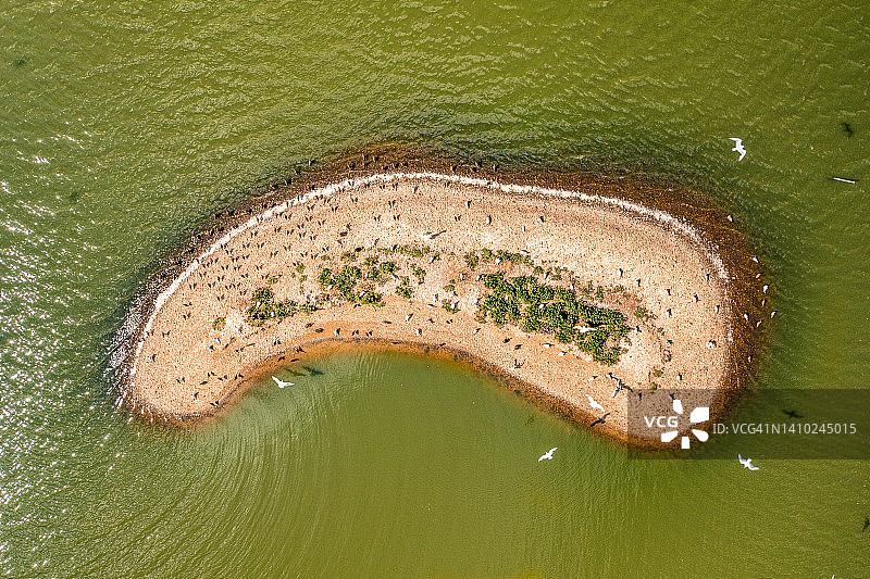 海布里奇盆地砂砾坑图片素材