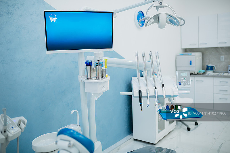 牙医诊所空无一人图片素材