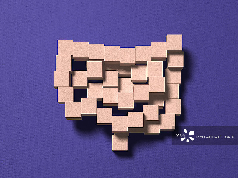 纸工艺冒号图片素材