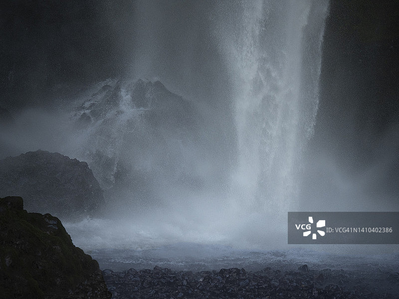 拉图雷尔瀑布图片素材