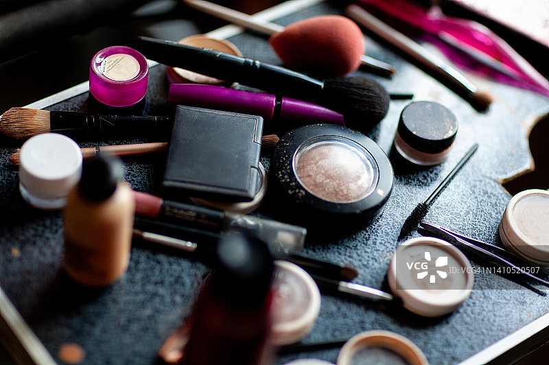 化妆师的行业工具图片素材
