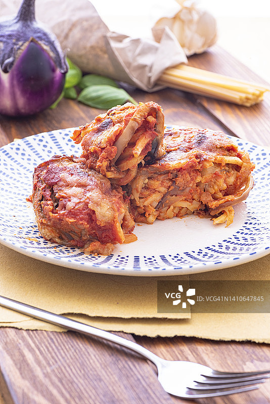 茄子卷图片素材