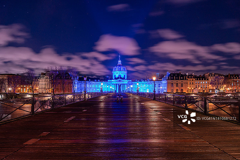 法国巴黎法兰西学院图片素材