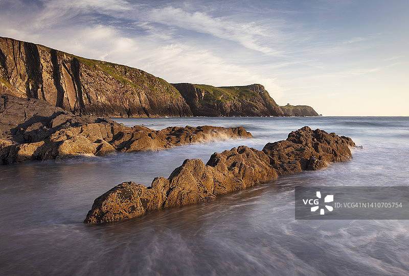 彭布罗克郡海岸线图片素材