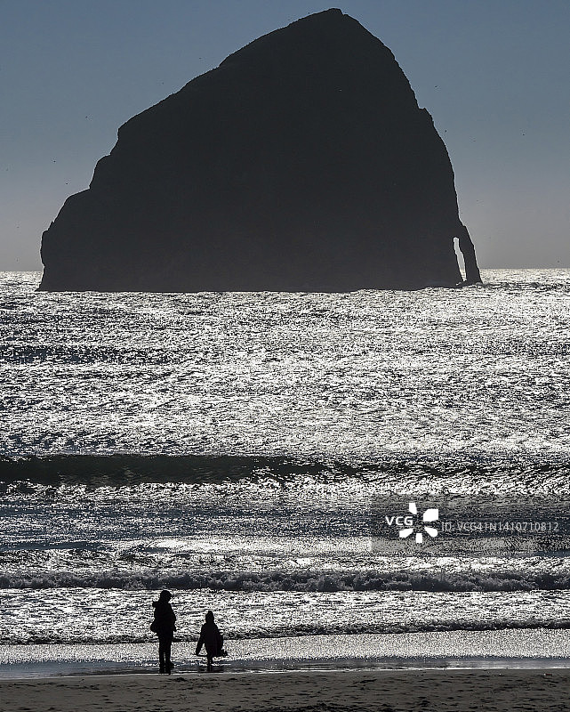 干草堆岩 - 太平洋城(2)图片素材