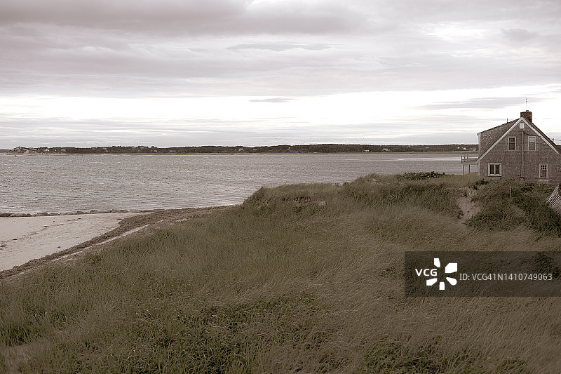 怀旧的海湾沿岸风光图片素材