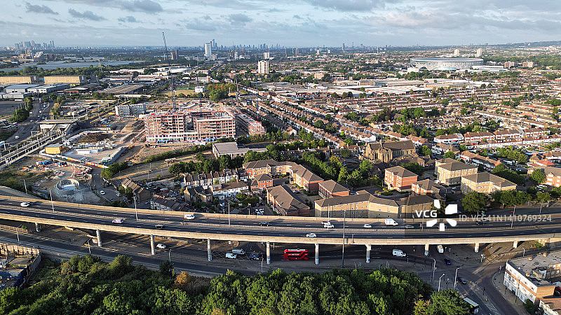 A406北环路图片素材