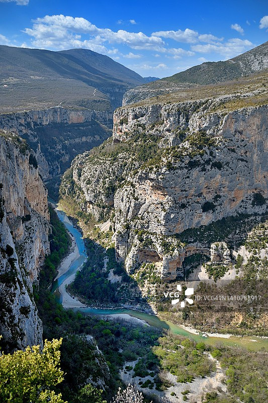 韦尔东峡谷“骑士海峡”图片素材
