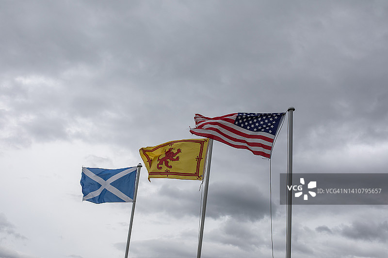 苏格兰旗帜图片素材