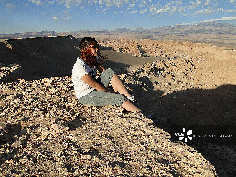 阿塔卡马沙漠的干旱图片素材