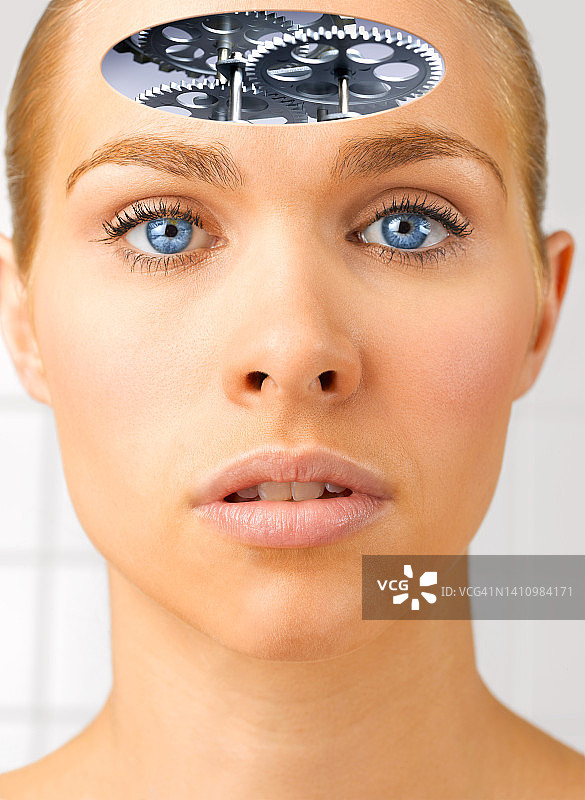 女人的思维图片素材