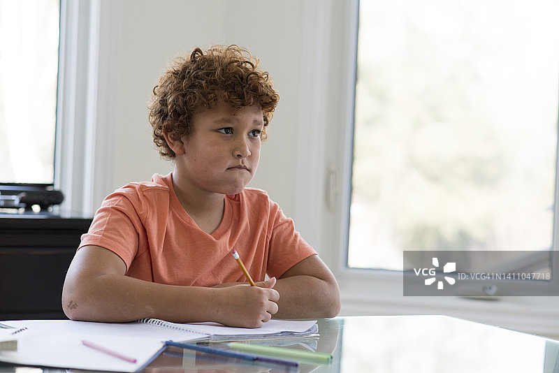 课业压力图片素材