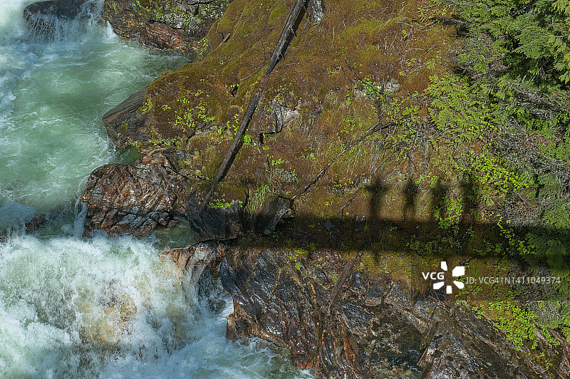 克雷齐克里克瀑布图片素材