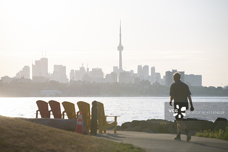 早上走图片素材