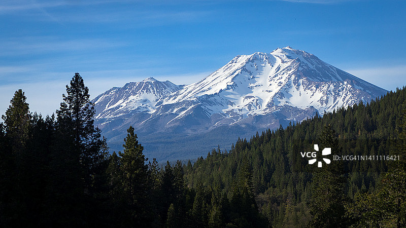 沙斯塔山图片素材