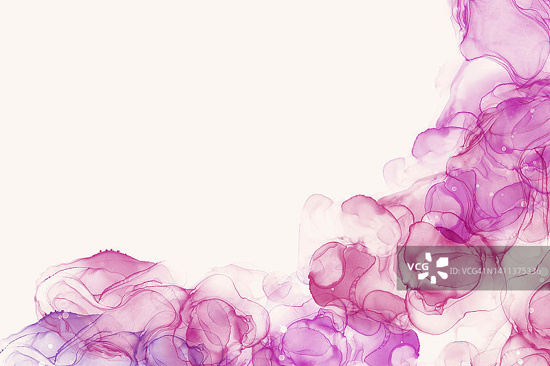 酒精墨水艺术抽象背景图片素材