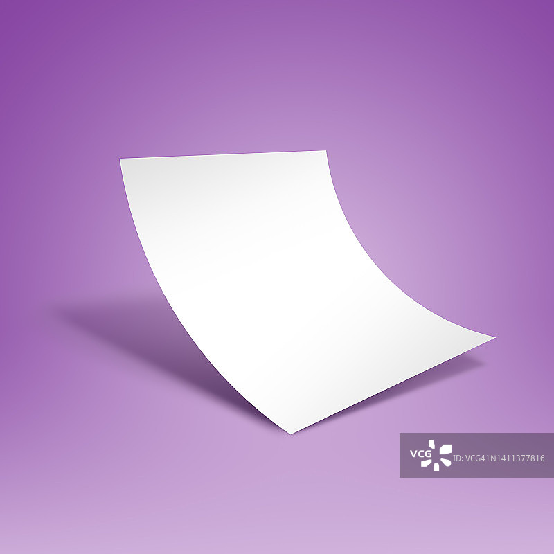 空白纸模板图片素材