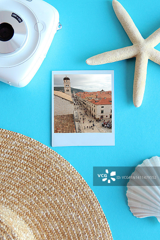 杜布罗夫尼克的夏日风情图片素材